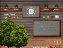 Tablet Screenshot of gvrbeergarden.com